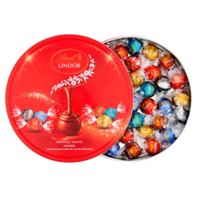 Lindt Lindor Irresistibly Smooth Assorted Truffles Tin 450g
