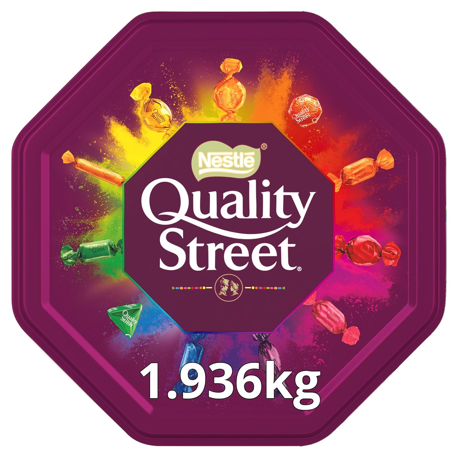 cdf62f4bb1fd39920f30fe03f27b1ad9 Quality Street Bigger tins 1.936kg - Image 1